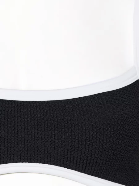 Hunza G Bikiny S Korzetem Tyler černá bílá