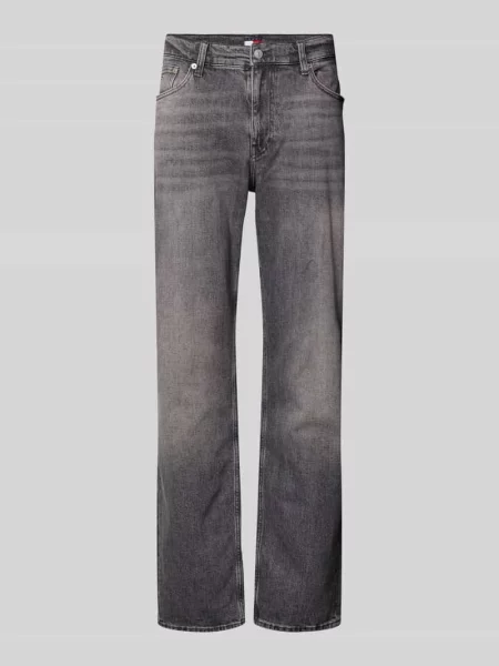 Jeansy o kroju straight fit z mieszanki bawełny Tommy Jeans