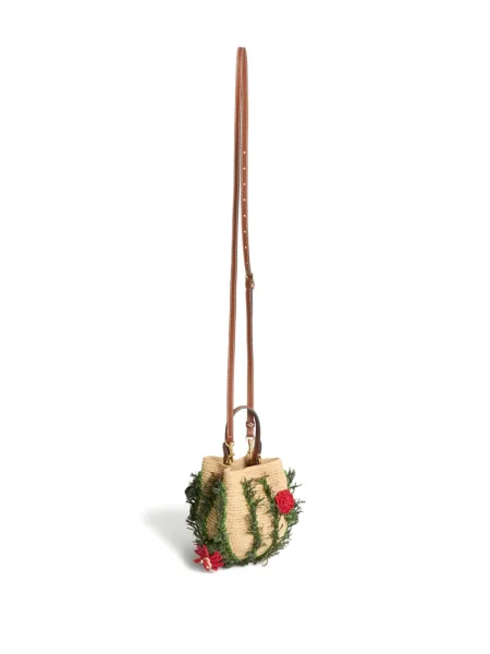 Φλοράλ τσαντα bucket Anya Hindmarch