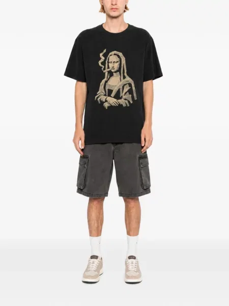 Tricou Melt cu imagine negru