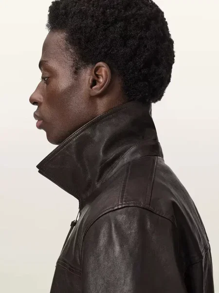 Кожаная куртка Allsaints
