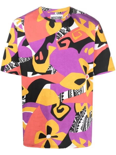 Scurt tricou Moschino cu imagine