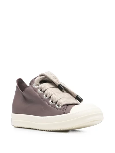 Sneakerși Rick Owens din piele gri