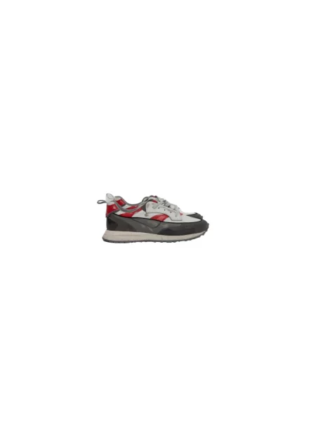 Sneakersy Hidnander skórzane białe