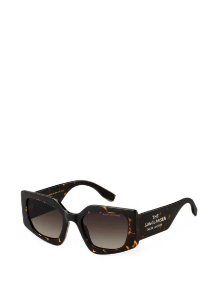 Ochelari de soare Marc Jacobs Eyewear cu imprimeu geometric maro