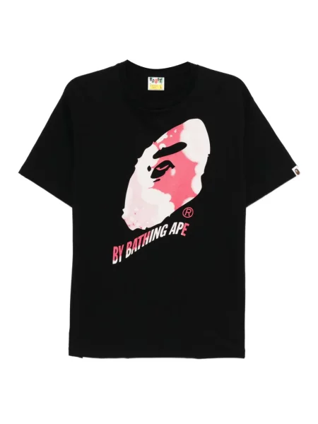 Tricou A Bathing Ape® cu imagine negru
