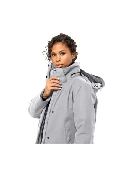 Geacă Jack Wolfskin alb