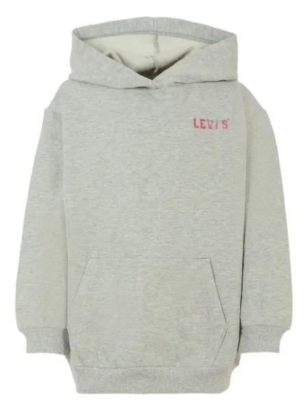 Bluza z kapturem dziecięca Levi's szara