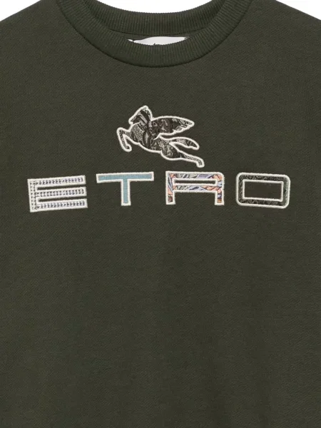 Bluza dziecięca Etro zielona