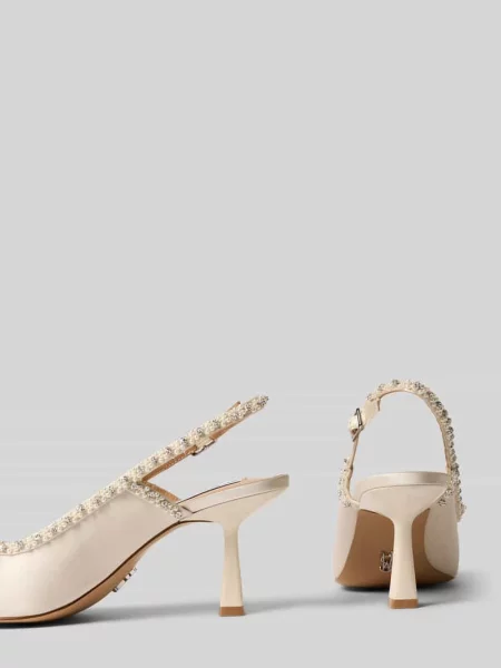 Czółenka z ozdobną kokardą model Florissa' Steve Madden biała