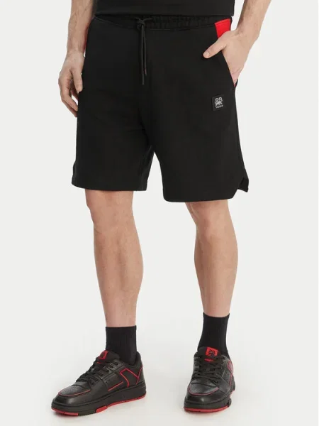 Pantaloni scurți Hugo negru