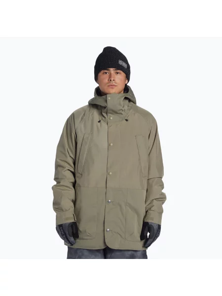 Snowboardová bunda DC Tundra vetiver zelená