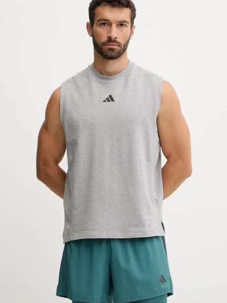 Тениска за трениране adidas Performance Designed for Training сиво