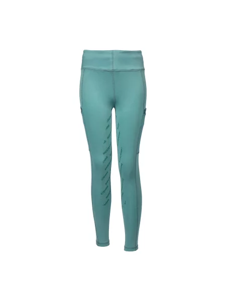 Dziewczęce legginsy jeździeckie Red Horse Mitsu czerwone