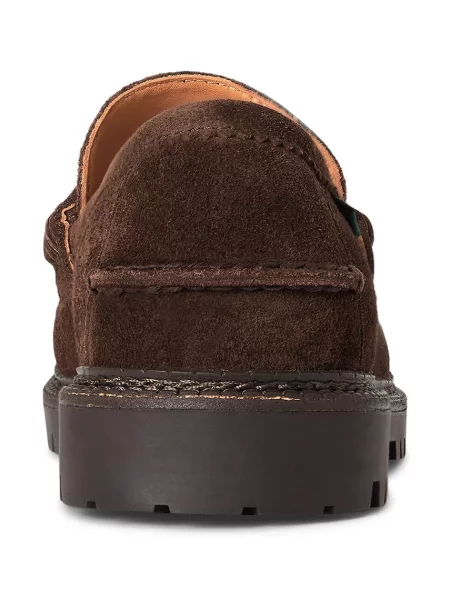 Замшевые мокасины Polo Ralph Lauren