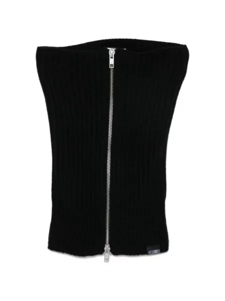 Fular Mm6 Maison Margiela tricotate negru