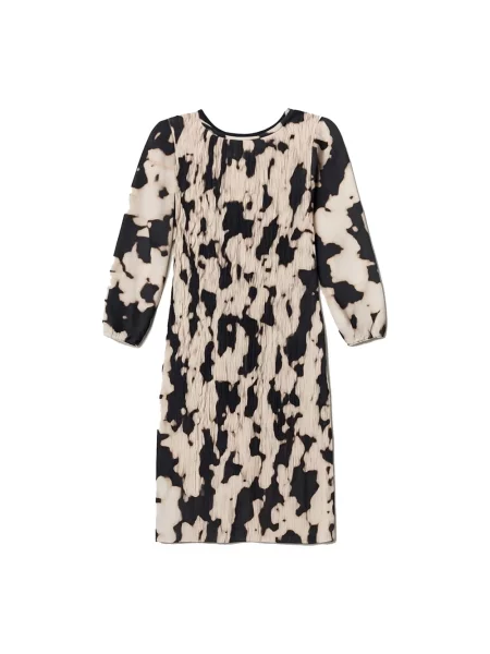 Sukienka midi 2-biz do kolan czarna