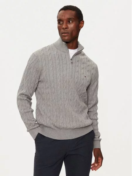 Tommy Hilfiger Megztinis Classic pilka