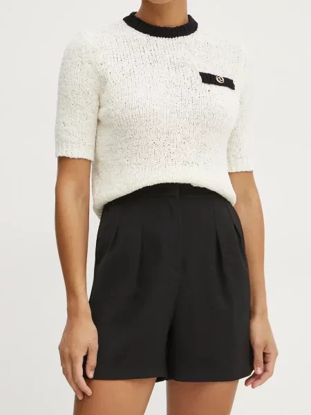 Kratke hlače Patrizia Pepe črna