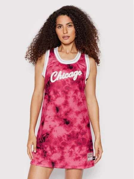 Mitchell & Ness Ежедневна рокля червен