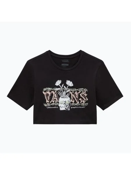 Vans Growing Ideas Crew Crop Ii тениска за жени черна