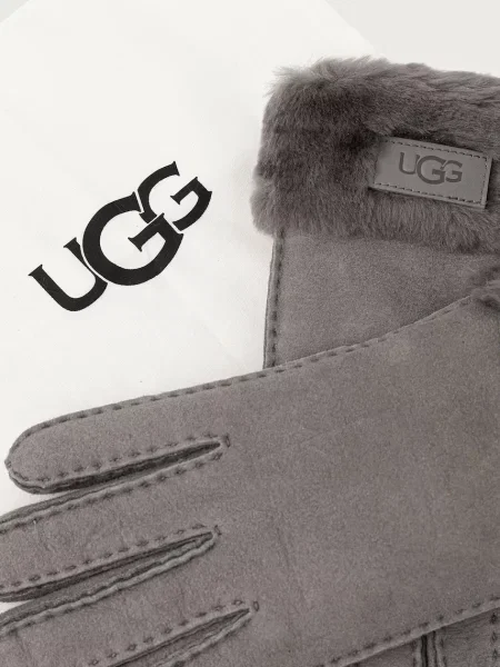 Замшевые перчатки Ugg