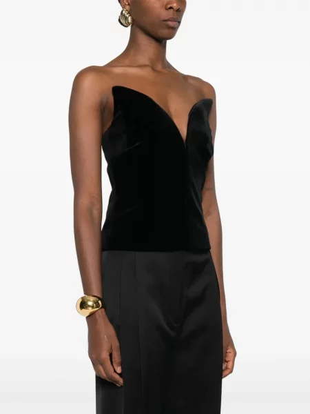 Top Roland Mouret czarny
