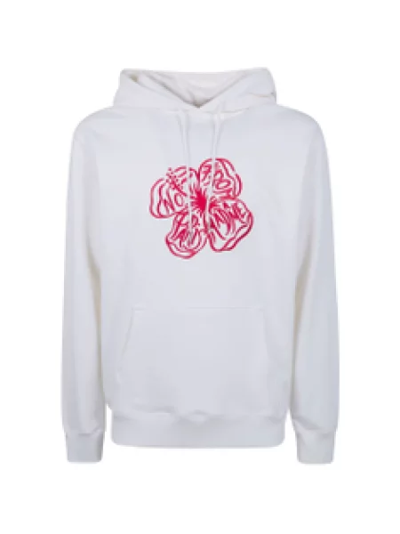 Bluza z kapturem Drole De Monsieur z kapturem biała