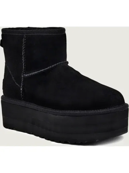 Botine Ugg cu platformă clasici mini negru
