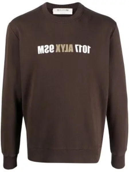 Hanorac 1017 Alyx 9sm cu imagine maro