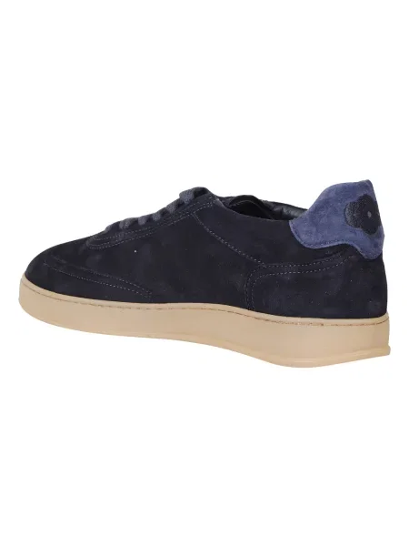 Sneakersy Soldini skórzane niebieskie