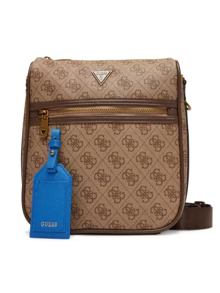 GUESS Torba za čez ramo Milano / rjava bež