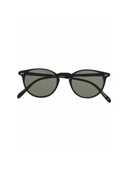 Oliver Peoples Okulary Przeciwsłoneczne Riley Sun schwarz czarne