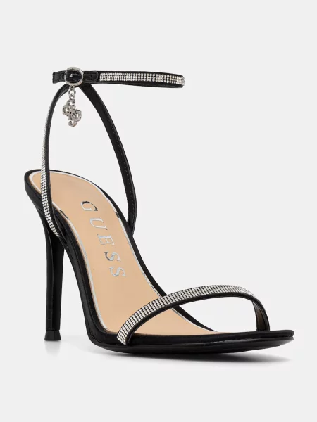 Guess sandale CHARMER negru