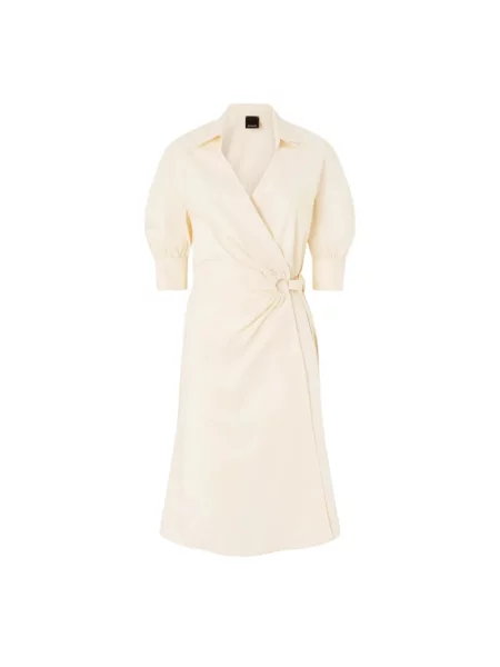 Sukienka koszulowa Pinko beżowa