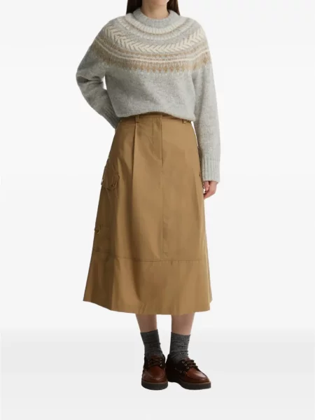 Midi sukňa Barbour