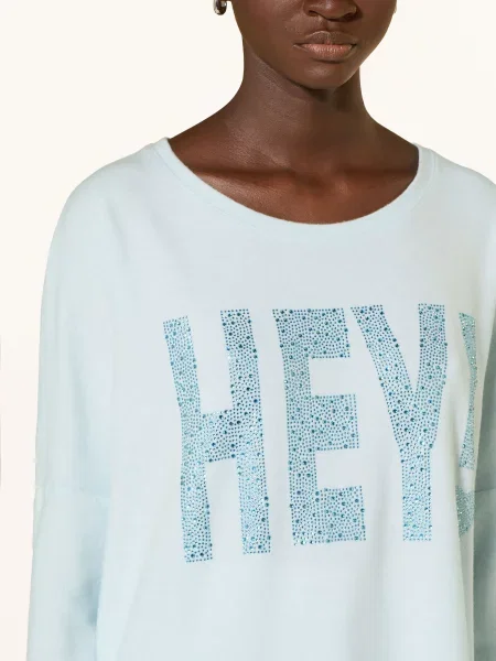 Miss Goodlife Oversized Svetr S Ozdobnými Kamínky tmavě modrá