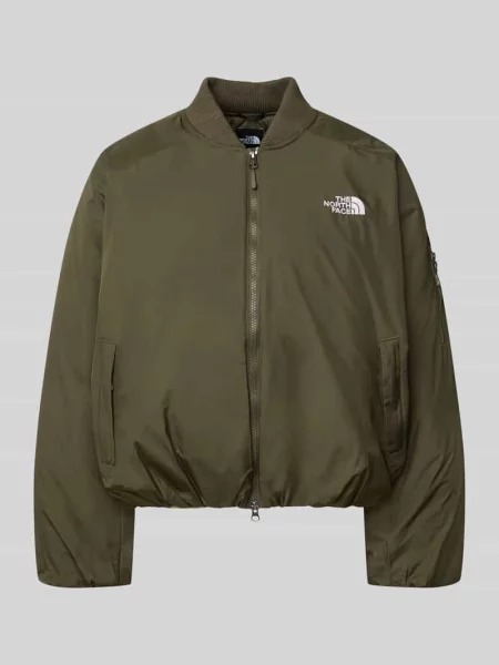 Bomberka z wyhaftowanym logo model CHOQA' The North Face zielony