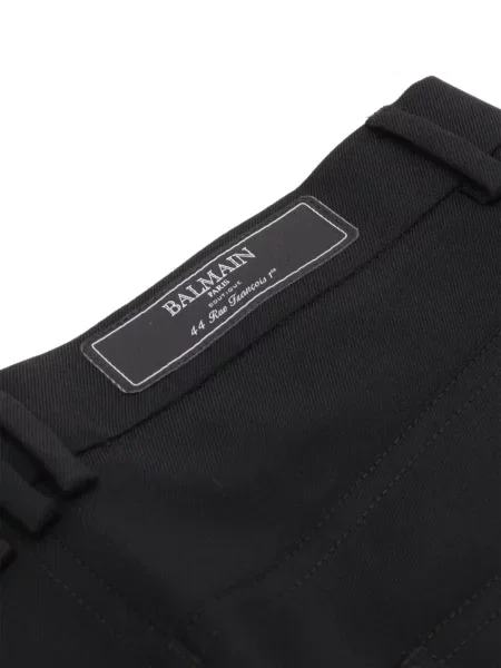 Spodnie dziecięce Balmain czarne