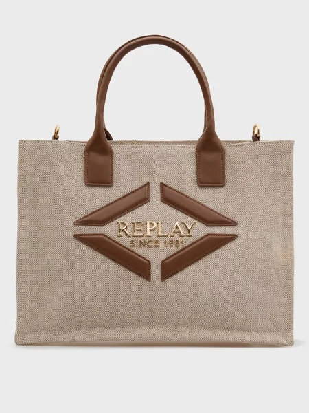 Сумка Replay бежева