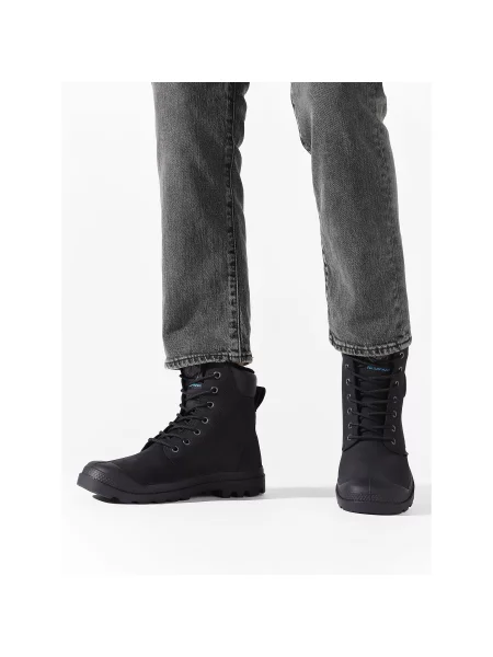 Túrabakancs PALLADIUM Pampa Sport Cuff Wps Black/Black fekete
