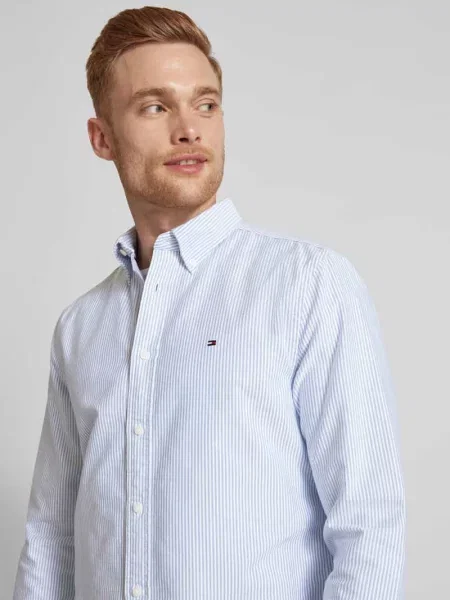 Koszula casualowa o kroju regular fit z wyhaftowanym logo model ‘OXFORD’ Tommy Hilfiger