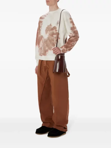 Tie-dye kaklaraištis Jw Anderson ruda