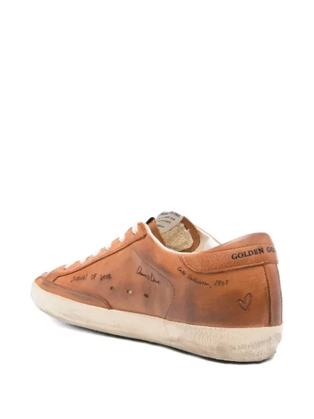 Sneakerși Golden Goose auriu