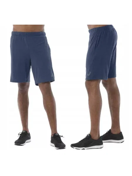 Spodenki sportowe krótkie ASICS SPIRAL SHORT niebieskie