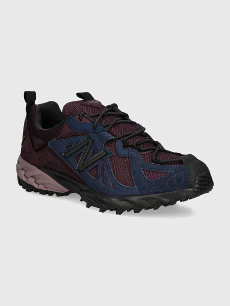 Маратонки New Balance лилаво винено червено