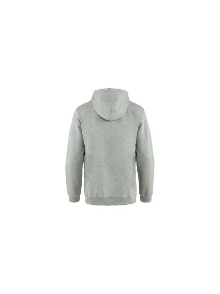 Mikina Fjallraven Logo Hoodie sivá