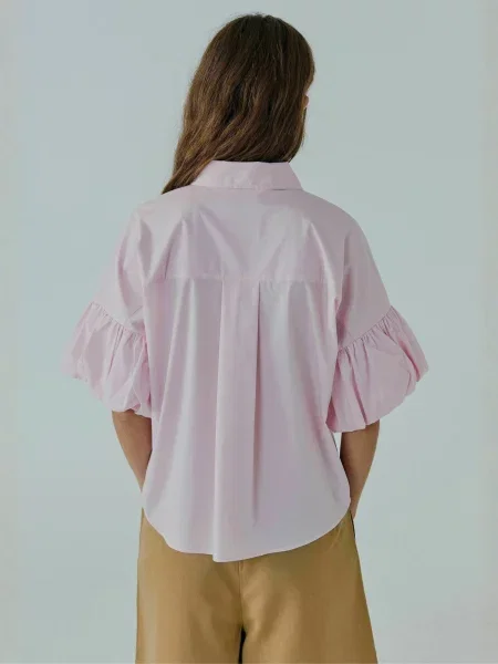NORR Tricou Betty deschis roz