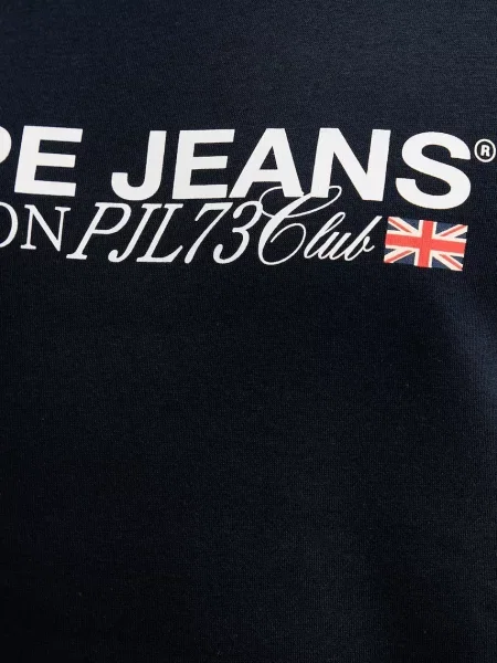 Кофта Pepe Jeans з принтом синій