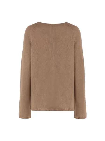 Sweter Max Mara brązowy
